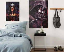 Komar Leinwandbild »Star Wars Darth Vader Flaming« Disney 1 Stk. tlg. 40 x 60 cm (Breite x Höhe) - Kinderzimmer, Dekoration
