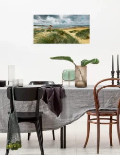 Komar Leinwandbild »Stormy Days - Größe 60 x 30 cm« Baum | Berge | Blumen | Blätter | Foto | Jahreszeiten | Landschaft | Meer