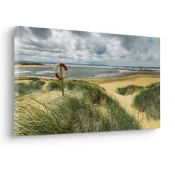 Komar Leinwandbild »Stormy Days - Größe 60 x 30 cm« Baum | Berge | Blumen | Blätter | Foto | Jahreszeiten | Landschaft | Meer