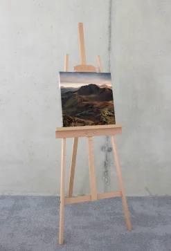 Komar Leinwandbild »Vulkanland - Größe 40 x 40 cm« Baum | Berge | Blumen | Blätter | Foto | Jahreszeiten | Landschaft | Meer