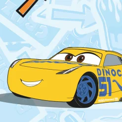 Komar Vliestapete »Cars Let's Race« bedruckt glatt Rolle mit 53 x 1005 cm