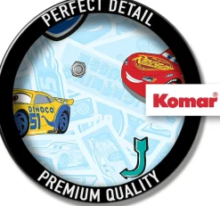 Komar Vliestapete »Cars Let's Race« bedruckt glatt Rolle mit 53 x 1005 cm