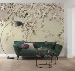 Komar Vliestapete »Digitaldruck Vlies -Love Birds - Größe 300 x 250 cm« bedruckt glatt Wohnzimmer, Schlafzimmer