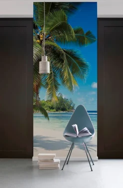 Komar Vliestapete »Digitaldruck Vlies -Coconut Bay - Größe 100 x 280 cm« bedruckt glatt Wohnzimmer, Schlafzimmer