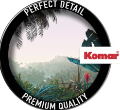 Komar Vliestapete »Digitaldruck Vlies -Jungle Morning - Größe 400 x 250 cm« bedruckt glatt Wohnzimmer, Schlafzimmer