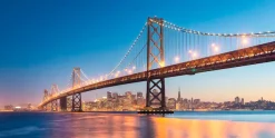 Komar Vliestapete »Digitaldruck Vlies -Spectacular San Francisco - Größe 200 x 100 cm« bedruckt glatt Wohnzimmer, Schlafzimmer