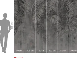 Komar Vliestapete »Digitaldruck Vlies -Natural Nuances - Größe 300 x 250 cm« bedruckt glatt Wohnzimmer, Schlafzimmer