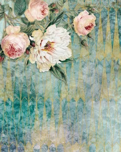 Komar Vliestapete »Digitaldruck Vlies -La Rosa - Größe 200 x 250 cm« bedruckt glatt Wohnzimmer, Schlafzimmer