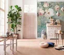 Komar Vliestapete »Digitaldruck Vlies -La Rosa - Größe 200 x 250 cm« bedruckt glatt Wohnzimmer, Schlafzimmer
