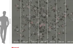 Komar Vliestapete »Digitaldruck Vlies -Rosellia - Größe 350 x 250 cm« bedruckt glatt Wohnzimmer, Schlafzimmer