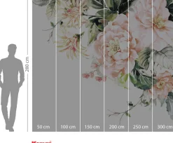 Komar Vliestapete »Digitaldruck Vlies -Nasrin - Größe 300 x 280 cm« bedruckt glatt Wohnzimmer, Schlafzimmer