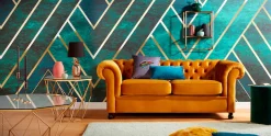 Komar Vliestapete »Digitaldruck Vlies -Artdeco - Größe 300 x 250 cm« bedruckt glatt Wohnzimmer, Schlafzimmer