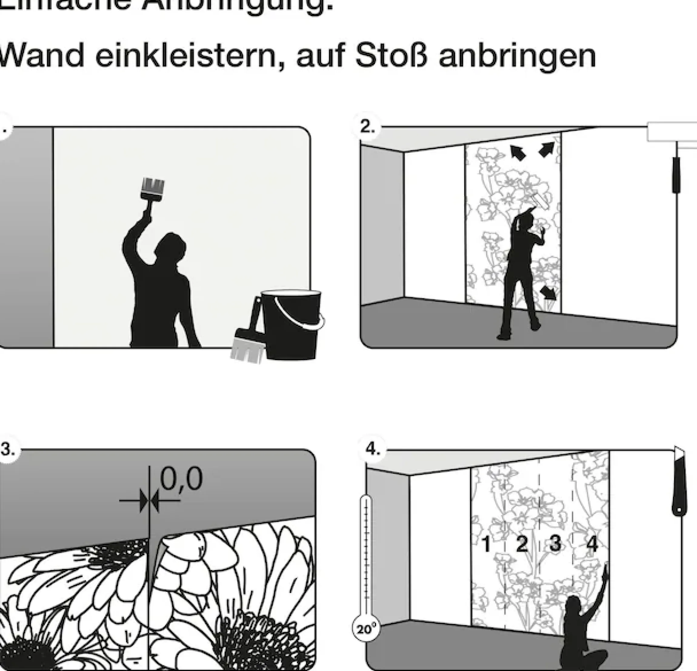Komar Vliestapete »Digitaldruck Vlies -Redwood - Größe 200 x 260 cm« bedruckt glatt Wohnzimmer, Schlafzimmer