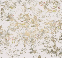 Komar Vliestapete »Digitaldruck Vlies -Golden Feathers - Größe 300 x 280 cm« bedruckt glatt Wohnzimmer, Schlafzimmer