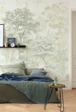 Komar Vliestapete »Digitaldruck Vlies -Noble Trees - Größe 200 x 250 cm« bedruckt glatt Wohnzimmer, Schlafzimmer