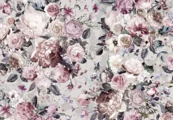 Komar Vliestapete »Digitaldruck Vlies -Lovely Blossoms - Größe 350 x 250 cm« bedruckt glatt Wohnzimmer, Schlafzimmer