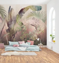 Komar Vliestapete »Digitaldruck Vlies -Rainforest Mist - Größe 350 x 250 cm« bedruckt glatt Wohnzimmer, Schlafzimmer