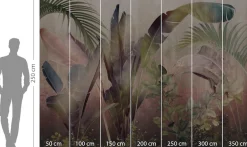 Komar Vliestapete »Digitaldruck Vlies -Rainforest Mist - Größe 350 x 250 cm« bedruckt glatt Wohnzimmer, Schlafzimmer
