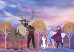 Komar Vliestapete »Digitaldruck Vlies -Frozen Autumn Forest - Größe 400 x 280 cm« bedruckt glatt Kinderzimmer