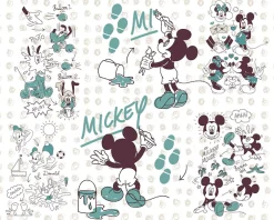 Komar Vliestapete »Digitaldruck Vlies -Mickey and Friends - Größe 350 x 280 cm« bedruckt glatt Kinderzimmer