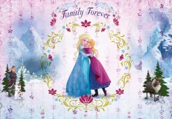 Komar Vliestapete »Digitaldruck Vlies -Frozen Family Forever - Größe 400 x 260 cm« bedruckt glatt Wohnzimmer, Schlafzimmer
