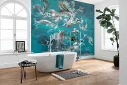 Komar Vliestapete »Digitaldruck Vlies -Flux - Größe 300 x 280 cm« bedruckt glatt Wohnzimmer, Schlafzimmer