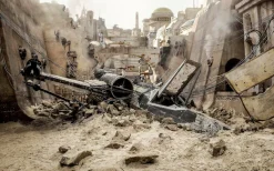 Komar Vliestapete »Digitaldruck Vlies -Star Wars X-Wing - Größe 400 x 250 cm« bedruckt glatt Kinderzimmer