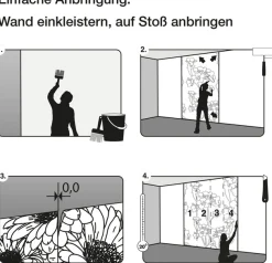 Komar Vliestapete »Digitaldruck Vlies -Mickey Offbeat - Größe 200 x 250 cm« bedruckt glatt Kinderzimmer