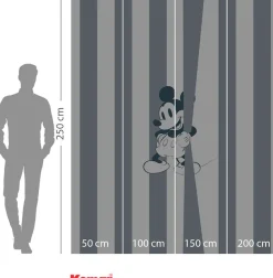 Komar Vliestapete »Digitaldruck Vlies -Mickey Offbeat - Größe 200 x 250 cm« bedruckt glatt Kinderzimmer
