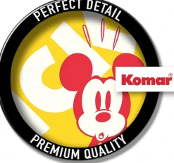Komar Vliestapete »Digitaldruck Vlies -Mickey Contrast - Größe 200 x 250 cm« bedruckt glatt Kinderzimmer
