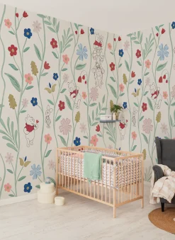 Komar Vliestapete »Disney Winnie the Pooh Blossom Friends« bedruckt glatt Rolle mit 212 x 250 cm