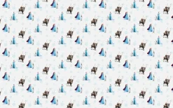 Komar Vliestapete »Frozen Circles« bedruckt glatt Rolle mit 53 x 1005 cm