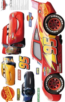Komar Vliestapete »Selbstklebende Vlies - Cars XXL - Größe 127 x 200 cm« bedruckt glatt Kinderzimmer
