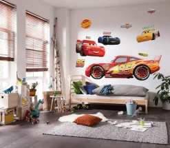 Komar Vliestapete »Selbstklebende Vlies - Cars XXL - Größe 127 x 200 cm« bedruckt glatt Kinderzimmer