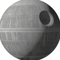 Komar Vliestapete »Selbstklebende Vlies - Star Wars XXL Death Star - Größe 127 x 127 cm« bedruckt glatt Kinderzimmer