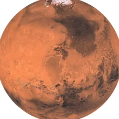 Komar Vliestapete »Vlies selbstklebend - Mars - Größe 125 x 125 cm« bedruckt glatt Wohnzimmer, Schlafzimmer