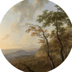 Komar Vliestapete »Vlies selbstklebend - Horizon - Größe 125 x 125 cm« bedruckt glatt Wohnzimmer, Schlafzimmer
