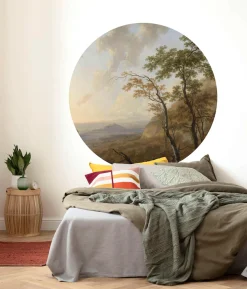 Komar Vliestapete »Vlies selbstklebend - Horizon - Größe 125 x 125 cm« bedruckt glatt Wohnzimmer, Schlafzimmer