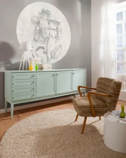 Komar Vliestapete »Vlies selbstklebend - Barock Beauty - Größe 125 x 125 cm« bedruckt glatt Wohnzimmer, Schlafzimmer