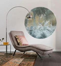 Komar Vliestapete »Vlies selbstklebend - Exotic Jungle - Größe 125 x 125 cm« bedruckt glatt Wohnzimmer, Schlafzimmer