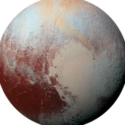 Komar Vliestapete »Vlies selbstklebend - Pluto - Größe 125 x 125 cm« bedruckt glatt Wohnzimmer, Schlafzimmer