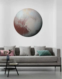 Komar Vliestapete »Vlies selbstklebend - Pluto - Größe 125 x 125 cm« bedruckt glatt Wohnzimmer, Schlafzimmer