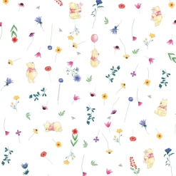 Komar Vliestapete »Winnie the Pooh Summer« bedruckt glatt Rolle mit 53 x 1005 cm