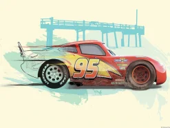 Komar Wandbild »Cars Lightning McQueen« 1 Stk. tlg. Kinderzimmer, Schlafzimmer, Wohnzimmer