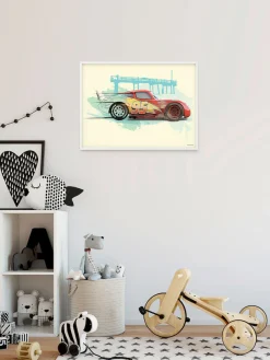 Komar Wandbild »Cars Lightning McQueen« 1 Stk. tlg. Kinderzimmer, Schlafzimmer, Wohnzimmer