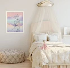 Komar Wandbild »Disney Frozen Pastell Lights« Disney Set, 1 Stk. tlg. 40 x 50 cm (Breite x Höhe) - Kinderzimmer, Dekoration