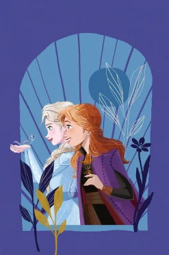 Komar Wandbild »Frozen Mockingbird« Disney Set, 1 Stk. tlg. 40 x 50 cm (Breite x Höhe) - Kinderzimmer, Dekoration