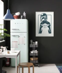 Komar Wandbild »Mandalorian The Child and Father« Disney | Star Wars 1 Stk. tlg. Kinderzimmer, Schlafzimmer, Wohnzimmer