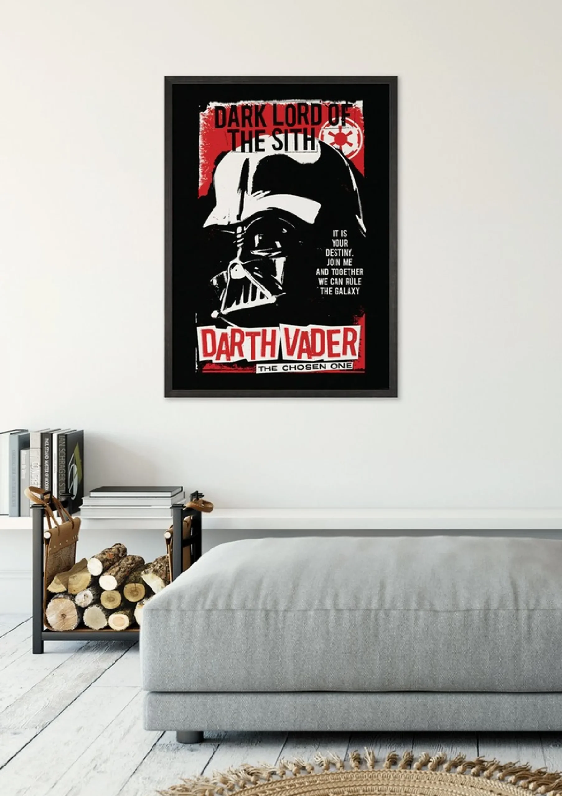 Komar Wandbild »Star Wars Darth Vader The Chosen One« Disney Set, 1 Stk. tlg. 30 x 40 cm (Breite x Höhe) - Kinderzimmer, Dekoration