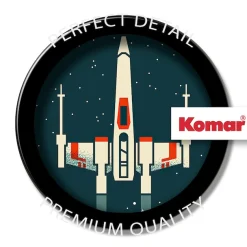 Komar Wandbild »Star Wars Geeky X-Wing« Disney Set, 1 Stk. tlg. 50 x 70 cm (Breite x Höhe) - Kinderzimmer, Dekoration